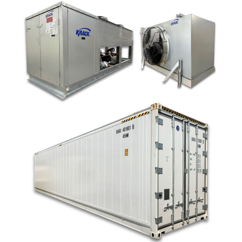 40' Barr Blast Freezer Container Package