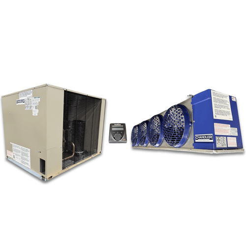 New 3 HP R-455A Medium Temp System, 3 phase 208-230 volt