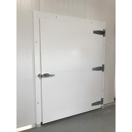 New 4'x6'6"H Bar Hinged Swinging Cooler Door