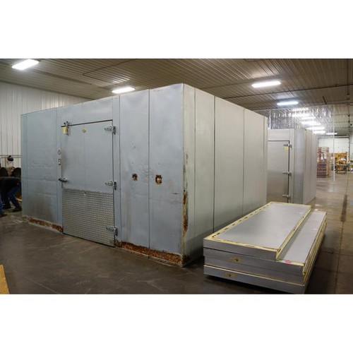 11'7" x 14'5" x 8'5"H WA Brown Walk-in Cooler