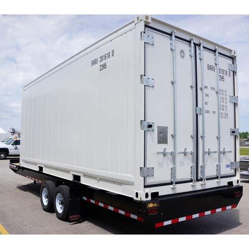 20' Refrigerated Container with Heavy Duty Trailer (Cooler)