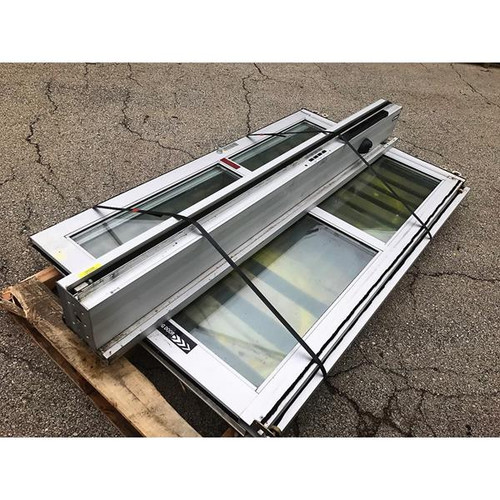 48" x 84"H Stanley Electric Sliding Glass Entry Door