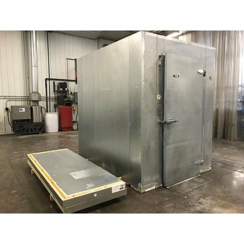 6' x 8' x 8'4"H(LB) Tyler Walk-in Cooler with new condensing unit.