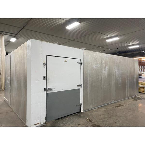 14'6" x 24'1" x 8'5"H WA Brown Walk-in Cooler
