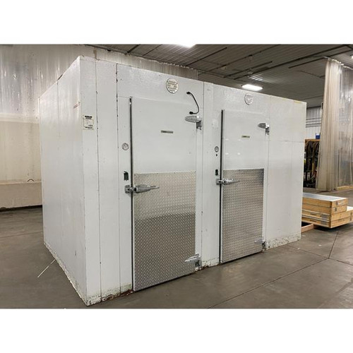 7'6" x 12' x 8'H KPS Combo Cooler/Freezer with New Refrigeration Systems
