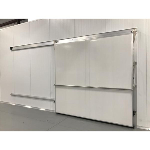 New 8'x 10'H Manual Sliding Cooler Door