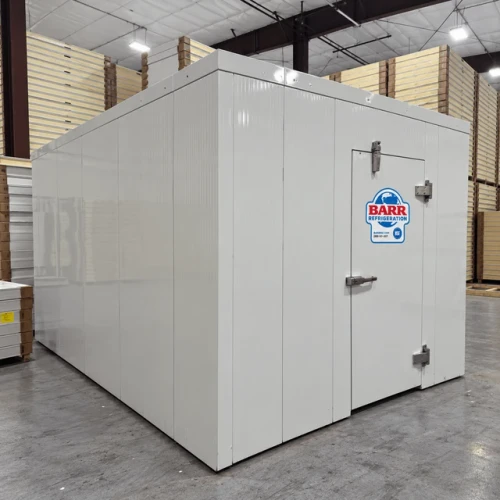 Scratch-Dent 9'10" x 19'7" x 8'H Cooler without Floor with 36"x78" door with left hinge