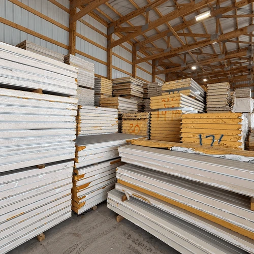 Used 4" Insulated Metal Panel 10'x42"