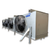 Gray evaporator with four fans front side view showing labels.