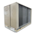 Beige condensing unit back view.