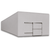 Large white drive-in freezer with sliding door and insulated panel walls
