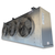 Used Bohn BHE-640CA Evaporator Silver with two fans front right view