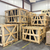 Warehouse photo showing stock of condensing units.