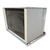 Used beige condensing unit backside view.