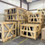 Warehouse photo showing stock of condensing units.