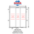 Used Norlake 43'x52'x12'3"H Drive-in Cooler