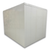 White walk-in cooler unit with closed hinged door, featuring insulated panel walls back left side