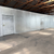 Silver metal walk-in inside view