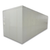 White walk-in cooler unit with closed hinged door, featuring insulated panel walls back left view