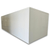 White walk-in cooler unit with closed hinged door, featuring insulated panel walls back left view