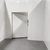 White walk-in cooler unit inside