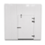 White walk-in cooler unit straight on view