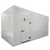 White walk-in cooler unit  front view