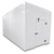 White walk-in cooler unit front right view
