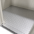 White walk-in cooler with insulated panels and floor inside view