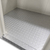 White walk-in cooler with insulated panels and floor inside view