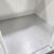 White walk-in cooler with insulated panels and floor inside view