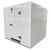 White walk-in cooler with insulated panels and floor front right view