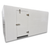 White walk-in cooler with insulated panels and floor  front left view
