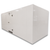 White walk-in cooler with insulated panels and floor front right view