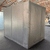 Used 6'7"x9'x8'H Walk-in Freezer with floor back left view