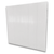 White walk-in commercial freezer back wall view