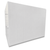 White walk-in commercial freezer side wall view