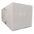 White walk-in freezer unit with floor front right view