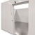 White walk-in commercial freezer