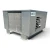 Front-right view of the used Russell MLS050L44 0.5 HP condensing unit, showing the condenser coil fins and Fortier logo panel.