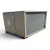Back-left view of the used Climate Control CCH0025LCACZA0200 2.5 HP condensing unit #3191, showing the rear cabinet panel.