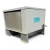 Back-right view of the used Keeprite KEZA025L8-HT4D-2EC 2.5 HP condensing unit, showing the internal fan, compressor, and inventory tag "389".