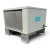 Back-right view of the used Keeprite KEZA025L8-HT4D-2EC 2.5 HP condensing unit, showing the rear panel and coil compartment.
