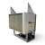 Back-right view of the used Kramer CTT0050M44-D 5 HP condensing unit #266, showing the rear panel and support frame.