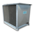 Gray condensing unit backside view.