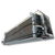 Used gray evaporator back view.