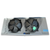Used gray evaporator front view.