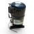 Front-left view of a used Copeland CF04K6E-TF5 1 HP compressor (3 phase 208-230 volt), a black hermetic scroll-style compressor with white paint markings ("CSW" and additional text) on the dome, a black Copeland terminal box on the left, and a bilingual "AVERTISSEMENT/ADVERTENCIA/CAUTION/ATTENTION" warning label on the shell.
