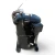 Front three-quarter view of a used Copeland CR24KQ-TF5 2 HP compressor, 3 phase 208-230 volt, black cast dome housing with a foil-wrapped copper suction line, Copeland-embossed terminal box on the side, and a red round inventory tag numbered "384" hanging from the top.