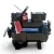 Front view of a used Copeland 2DF3-F16KE-TFC 3 HP Discus compressor, 3 phase 208-230 volt, black semi-hermetic housing with a partially visible blue "Copeland Discus" nameplate, a foil-wrapped copper line at the top, a red "CAUTION under pressure" tag, and a red round inventory tag numbered "407".